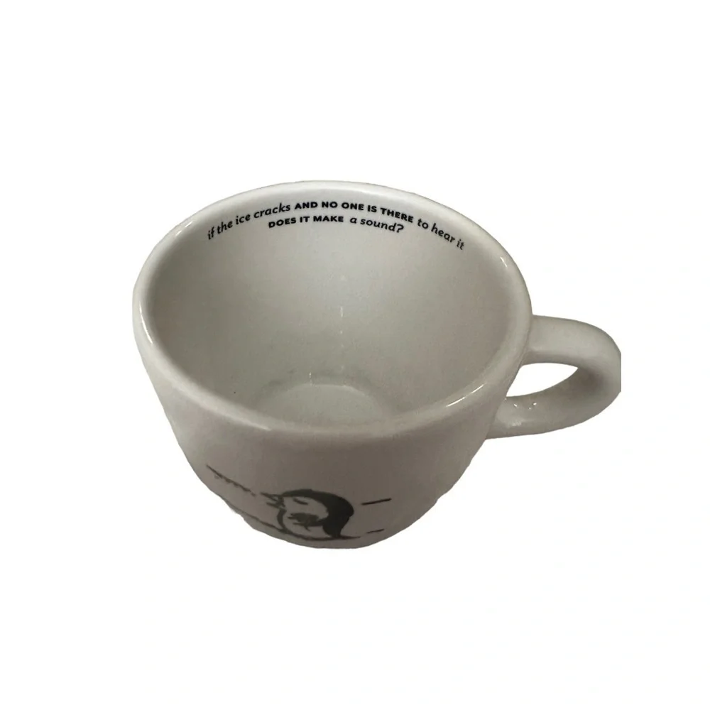 Uncommon Goods Zenguin Waddling Towards Nirvana Penguin Set of 4 HTF Mugs EUC - Picture 11 of 14